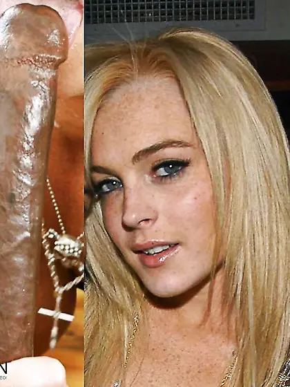 Lindsay Lohan big black cock