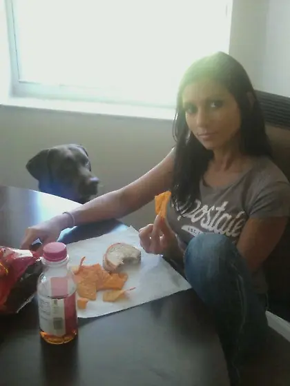 Amanda enjoyed winning the spring break contest