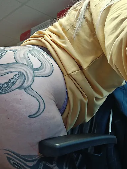 Slut Nurse GF caught in her office