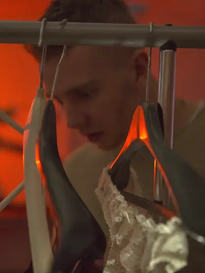 Creepy stalker-ish dude gets to fuck a busty, thick blonde bombs