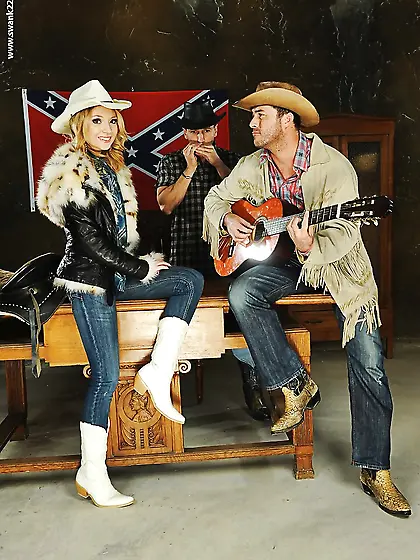 Russian big tit cowgirl