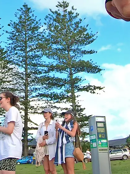 WNBR Byron Bay public erection happy hoots & grins