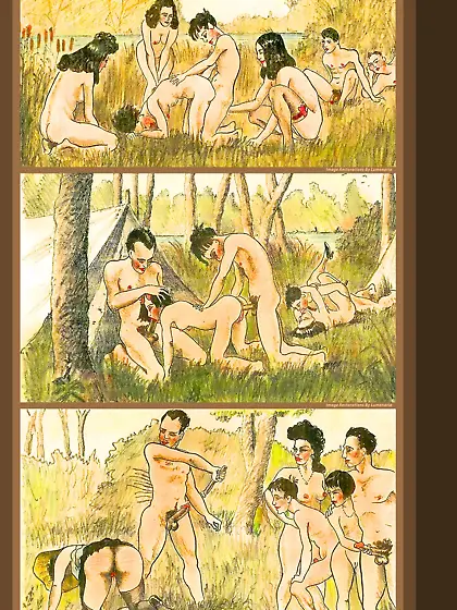 Family Outdoor Vacation Erotica Art