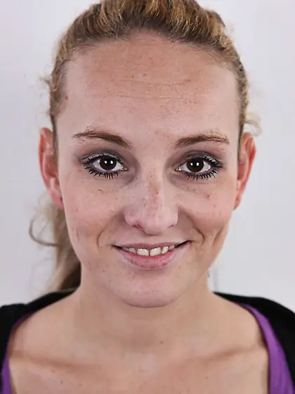 Amateur blonde sex model