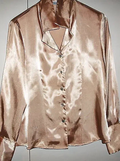 Silk and satin blouses