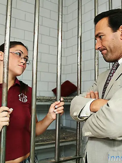 Nerdy bitch loves suck