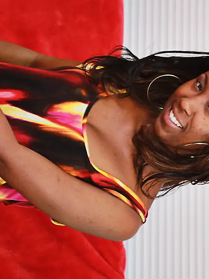 Beautiful chocolate princess white