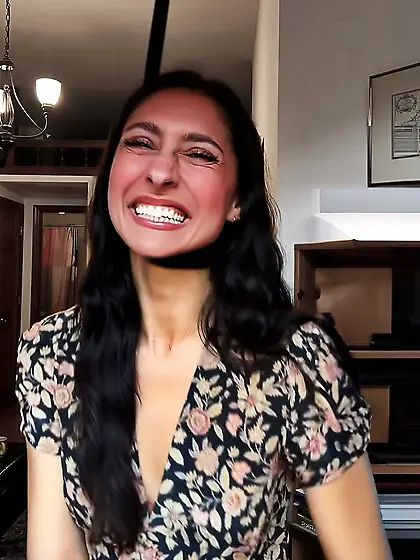 A nicely stretched neck