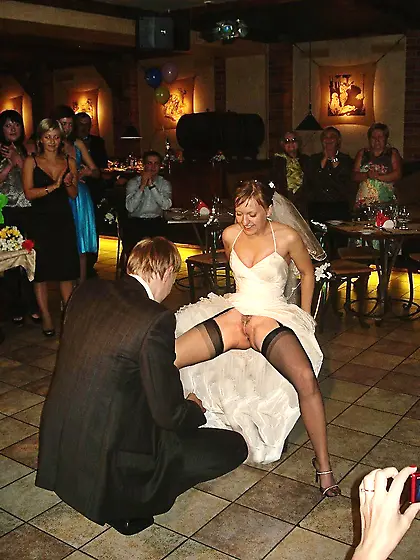 You may now kiss the bride