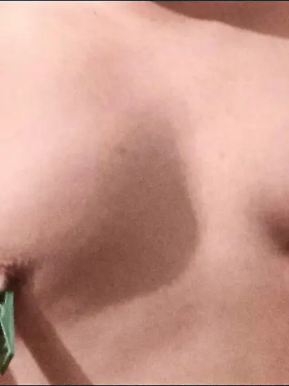 Clamps for my nipples,  knife for my heart