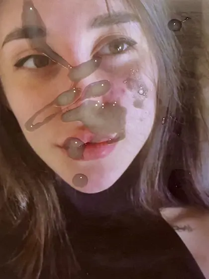 Big cumshot in Anna golovochlenova face