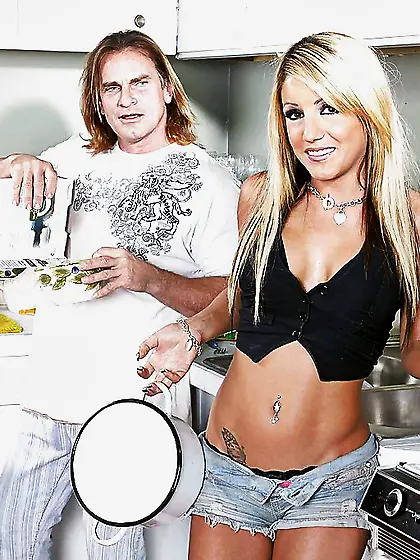 American messy cumshot handjob