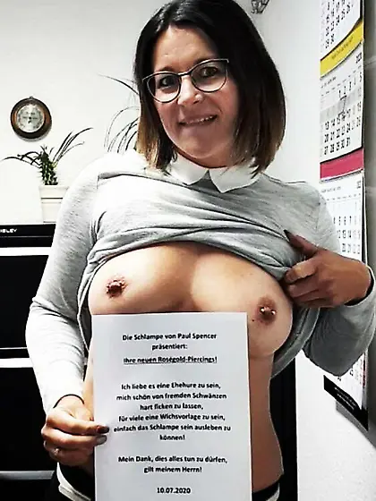 Slave wife enjoys being shared