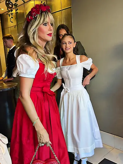 Leni Klum and Heidi Klum