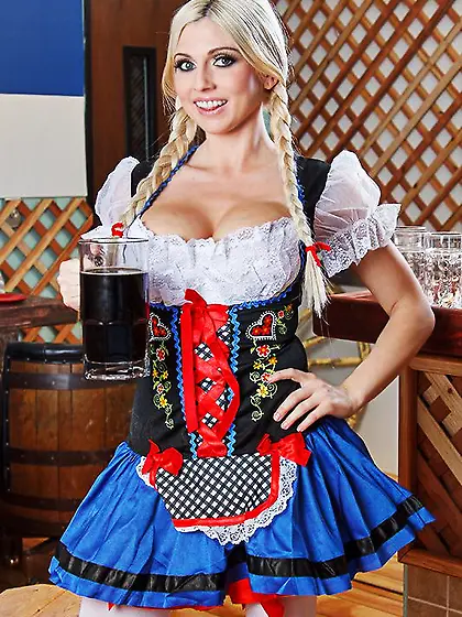 Christie Stevens is busty and there is no way you will be able t