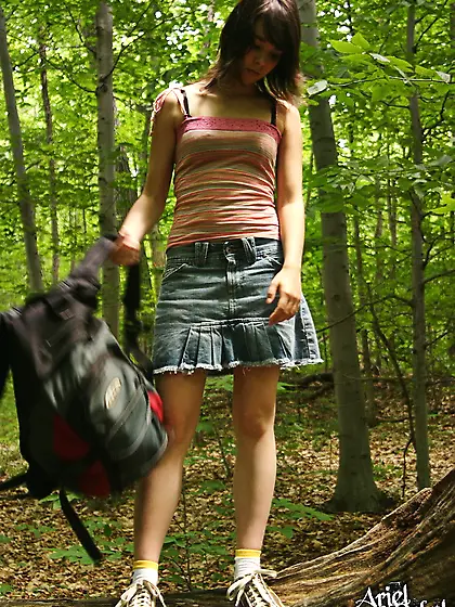 Ariel Rebel is crazy about walking tours during which she can sh