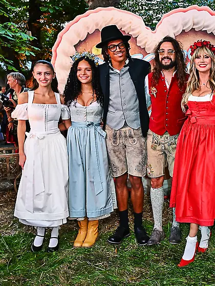 Leni Klum and Heidi Klum