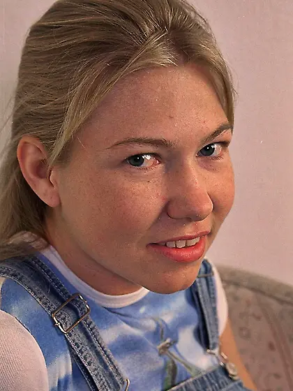 Asian beautiful blonde teen