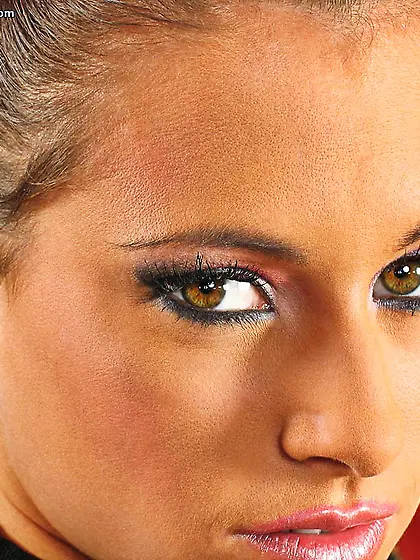 Ginger B takes her sexy black lingerie off and then masturbates