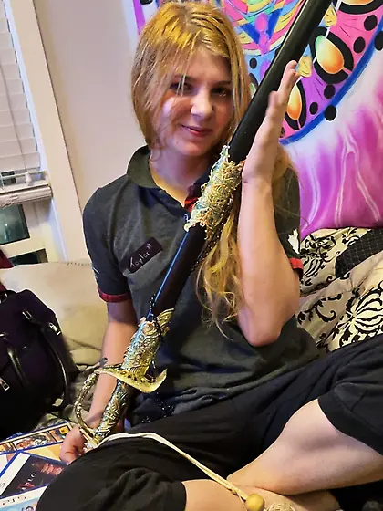 White trash teen with nice ass