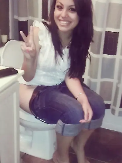 Toilet and pee girls