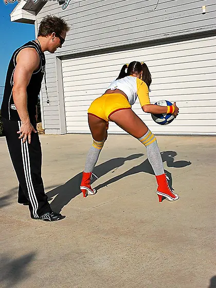 Kelly Madison and kinky guy are teaching fresh schoolgirl Tori B