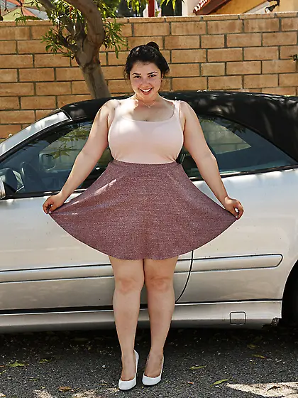 Young brunette teen thick