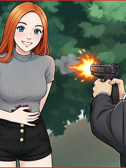 Anime Girls Gut-shot