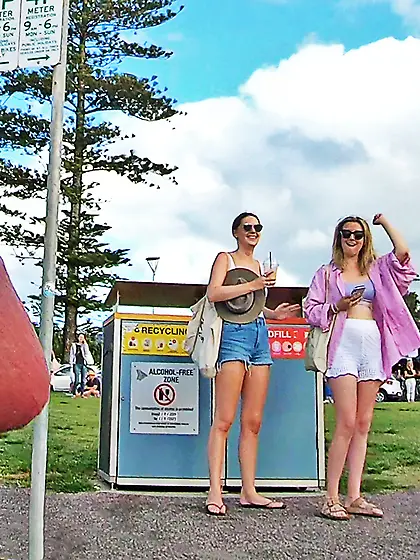 WNBR Byron Bay public erection happy hoots & grins