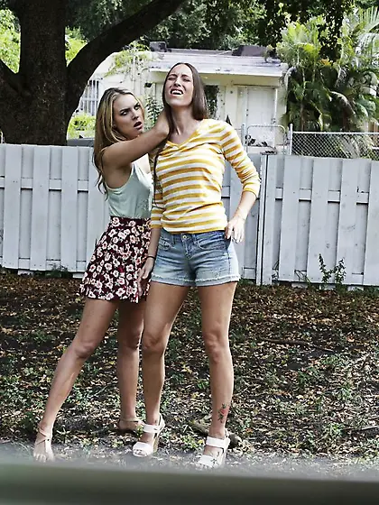 This gorgeous blonde is getting it on with a horny man.