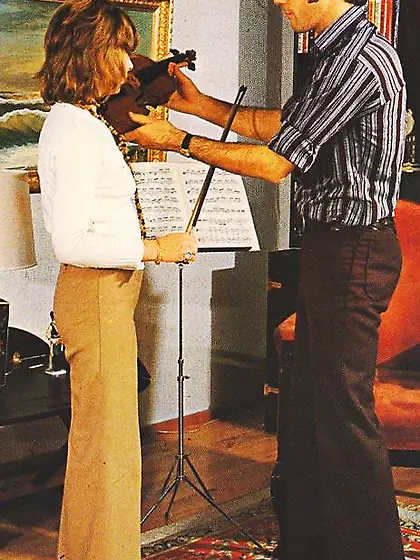 Horny dude handling retro