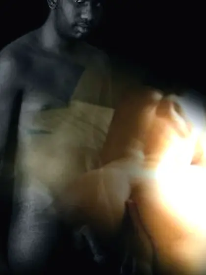 la salope et son amant noir