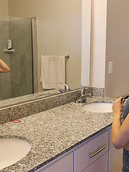 Awesome experience with a thin teen,  Freya Von Doom,  fucking