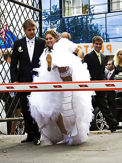Bride Upskirt