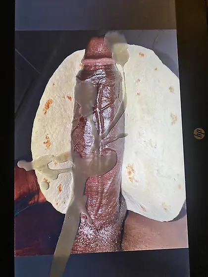 Cumshot and rubbing for BBC