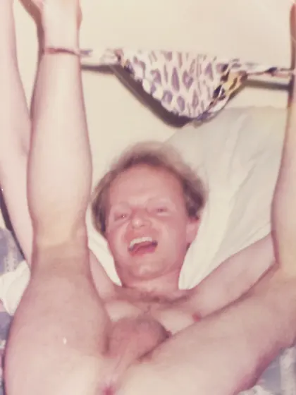 Caught, tight pink Boi pussy. Pantsed gay, spread