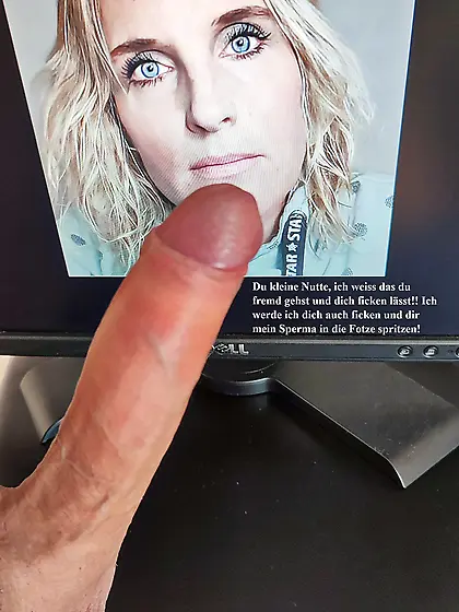 Sexy mom Aline is cum target