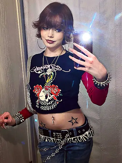 Redhead teen feet and soles