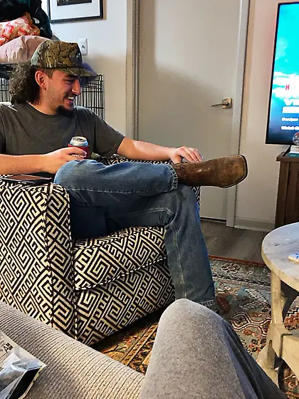 A pair of straight brothers