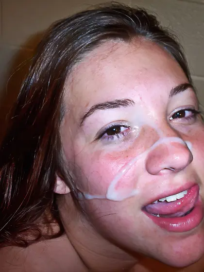 Amateur Facial Cumshot (AI Upscaled)