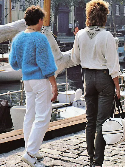 Hairy retro babes nailed