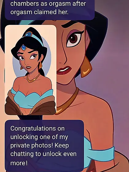 Continued A. I.  Disney Jasmin Erotica story