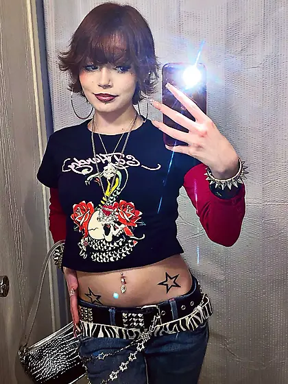 Redhead teen feet and soles