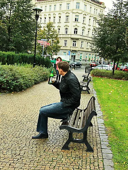 Sandra has just broke