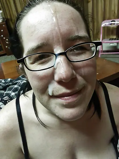 Amateur Facial Cumshot (AI Upscaled)