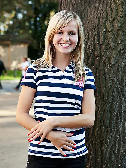 Shaved vagina close up