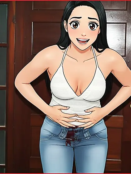 Anime Girls Gut-shot