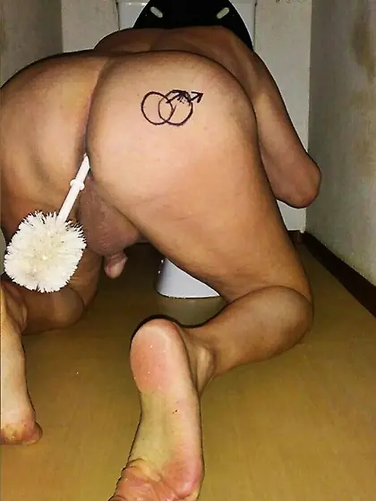 gay bdsm toiletten sklavearsch nackt pervers