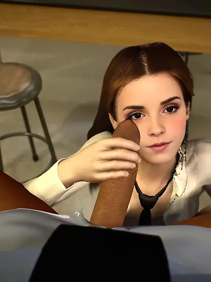 Emma Watson 3D edit 15. 08. 25