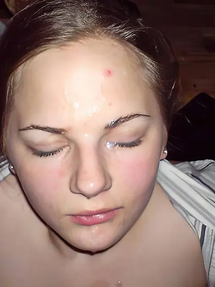 Amateur Facial Cumshot (AI Upscaled)